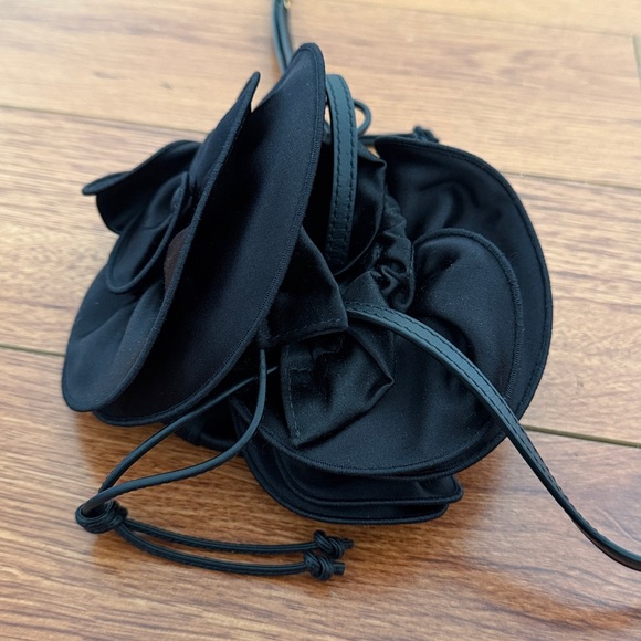 MAGDA BUTRYM BLACK ROSE PURSE - Picture 14 of 16